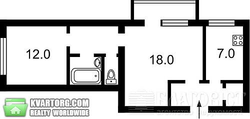 Sell 2-room apartment. Киев, Шевченко бул — photo 2