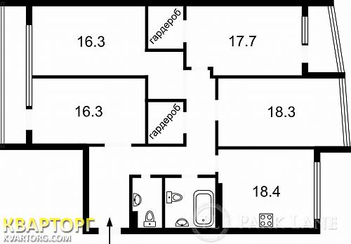 Sell 4-room apartment. Киев,  Шамрыло — photo 2