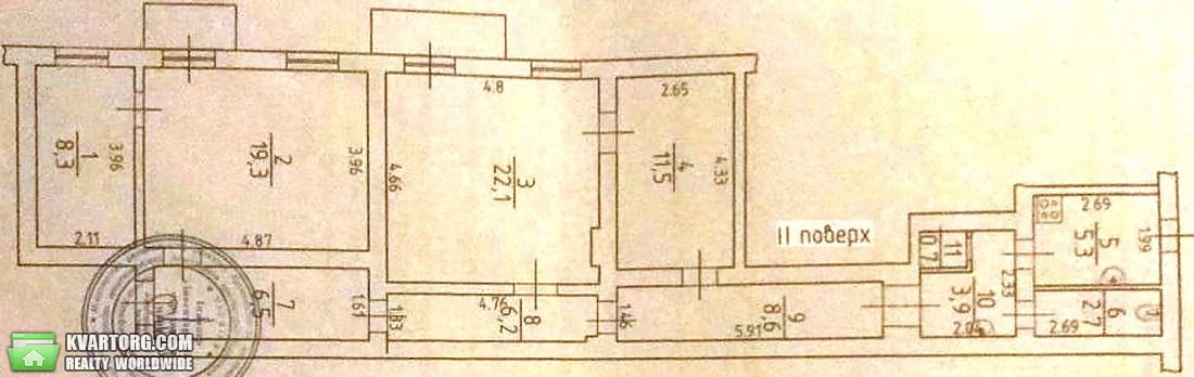 Sell 4-room apartment. Одесса, Пастера — photo 1