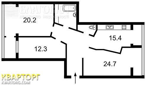 Sell 3-room apartment. Киев, Басейная — photo 7