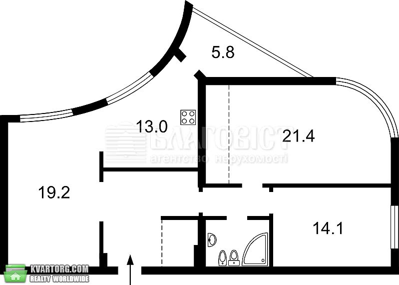 Sell 3-room apartment. Киев,  Героев Сталинграда пр — photo 7