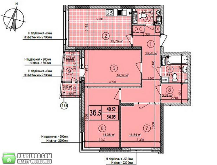 Sell 3-room apartment. Киев, Ивана Выговского — photo 7