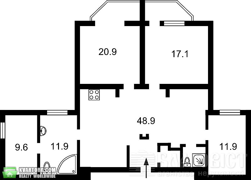Sell 4-room apartment. Киев,  Королева — photo 5