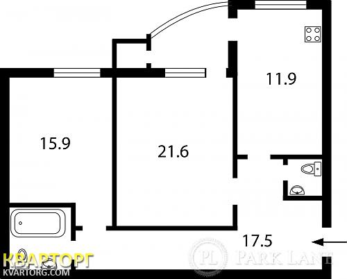 Sell 2-room apartment. Киев,  Григоренко пр — photo 3