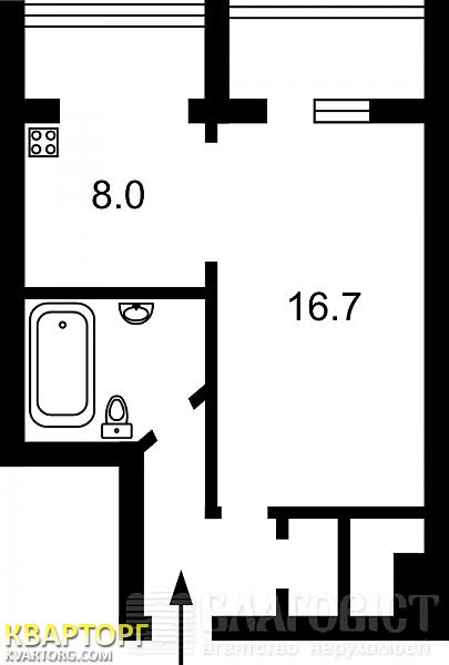 Sell 1-room apartment. Киев, Констянтинівська — photo 2