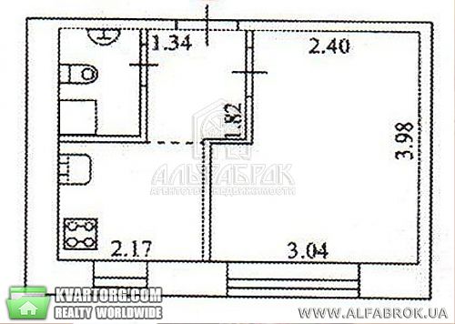 Sell 1-room apartment. Киев,  Николая Лескова — photo 9