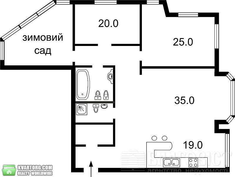 Sell 3-room apartment. Киев, Щорса — photo 2