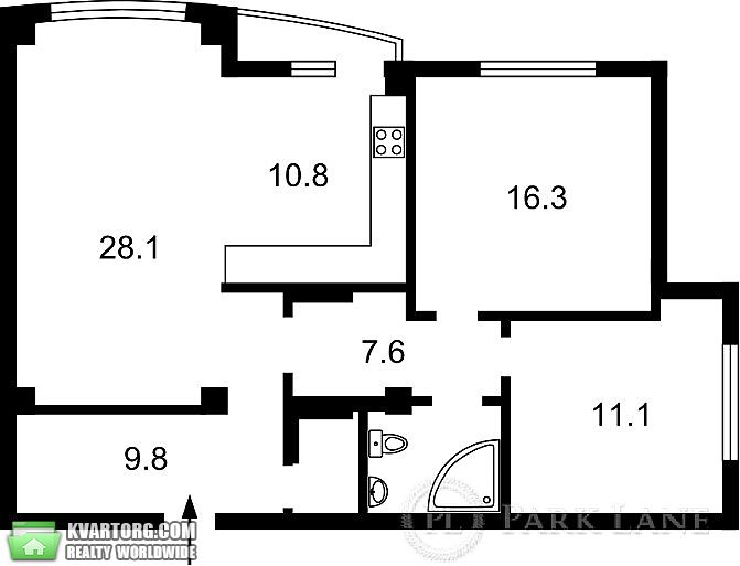 Rent out 3-room apartment. Киев,  Макеевский пер — photo 2