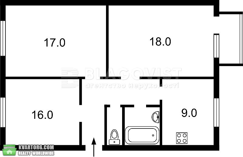 Sell 3-room apartment. Киев,  Голосеевский пр — photo 4