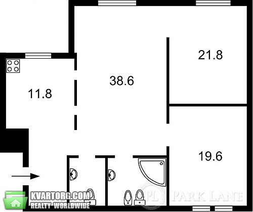 Sell 3-room apartment. Киев, Лабораторная — photo 2
