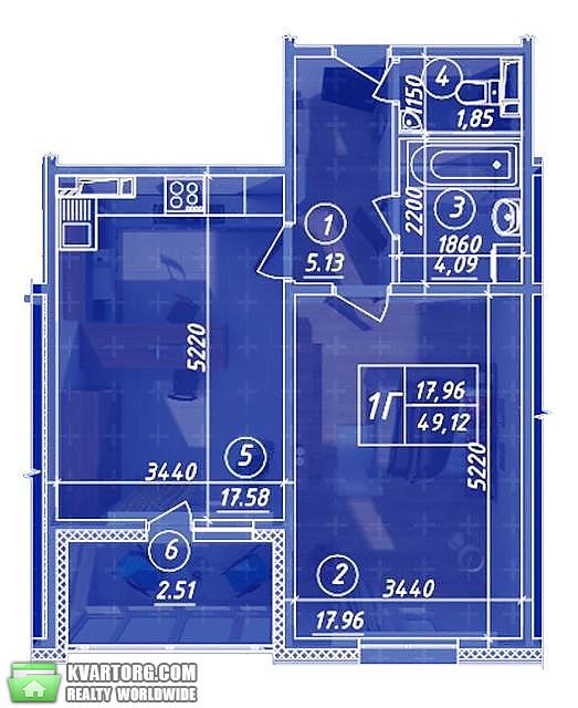 Sell 1-room apartment. Киев, Балтийский — photo 2