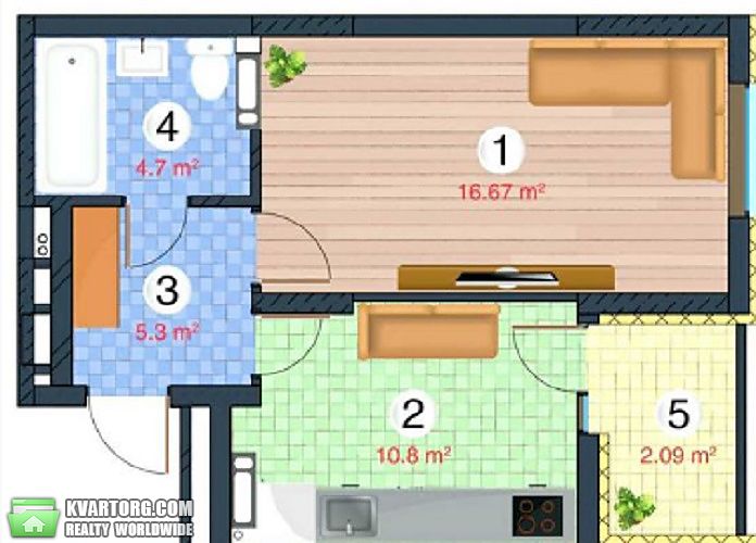 Sell 1-room apartment. Киев, Лысогорский спуск — photo 8