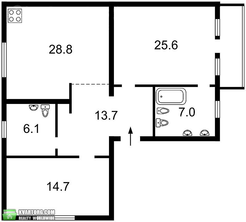 Sell 3-room apartment. Киев, Набережно-Крещатицкая — photo 2