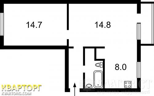 Sell 2-room apartment. Киев, Коломиевский пер — photo 2