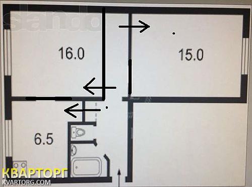 Sell 2-room apartment. Киев,  Каблукова — photo 2