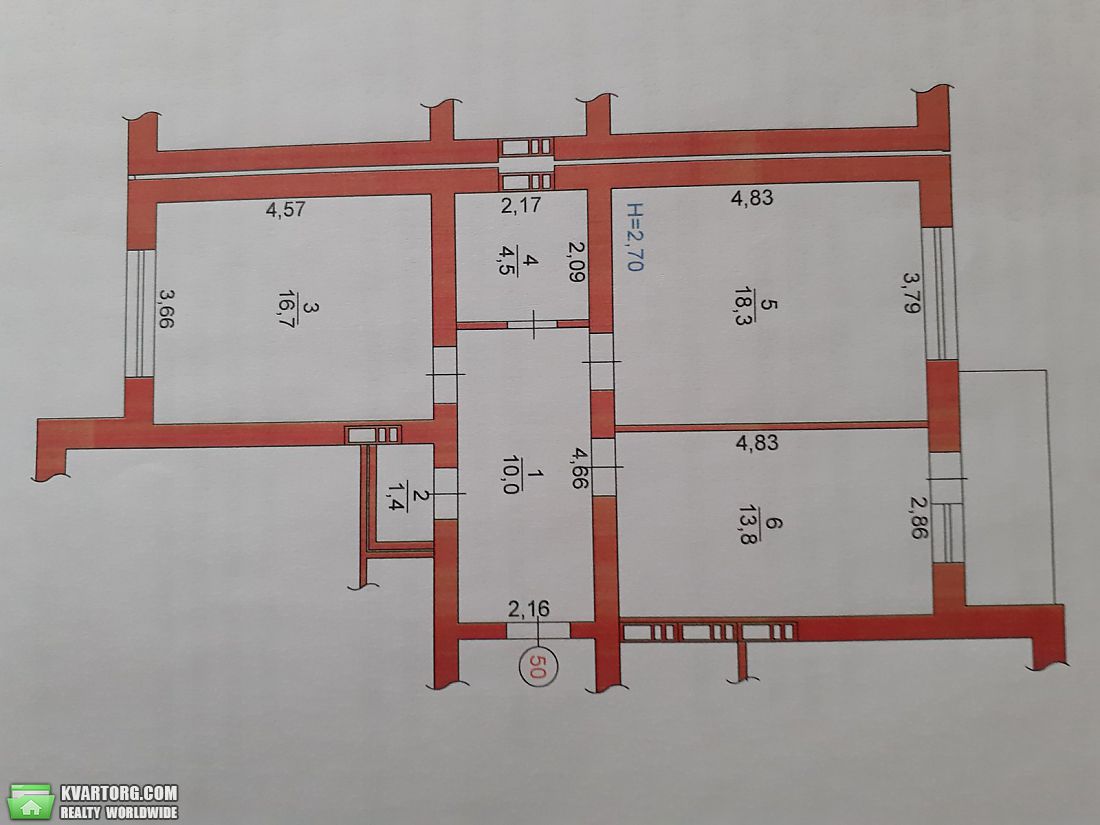 Sell 2-room apartment. Киев,  Метрологическая — photo 5