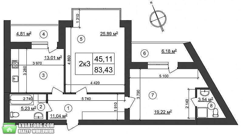 Sell 2-room apartment. Киев, Ясногорская — photo 2