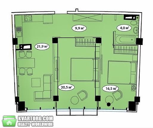 Sell 2-room apartment. Одесса,  Дружбы Народов — photo 9