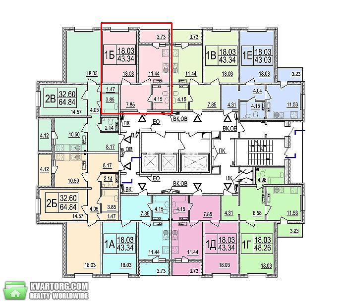 Sell 1-room apartment. Киев,  Глушкова пр — photo 7