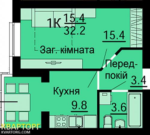Sell 1-room apartment. Киев,  Ленина — photo 6