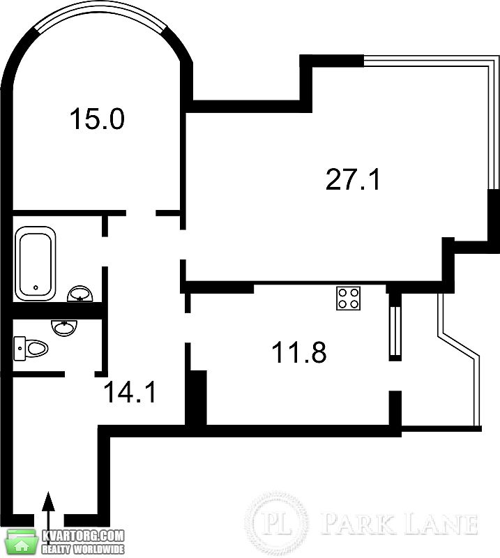Sell 2-room apartment. Киев,  Харьковское шоссе — photo 7