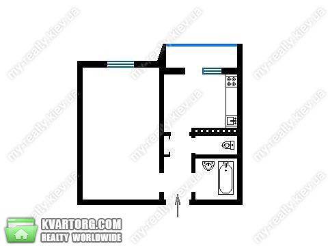продам 1-комнатную квартиру. Киев,   Маяковского - фото 8