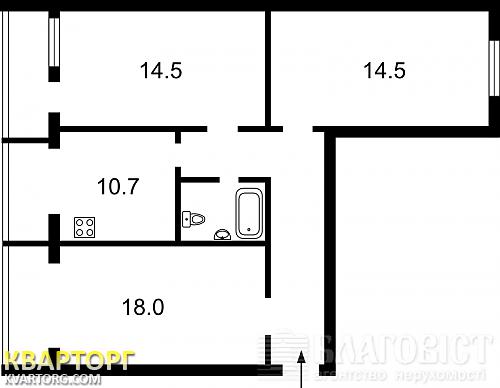 Sell 3-room apartment. Киев, Русановская наб — photo 2