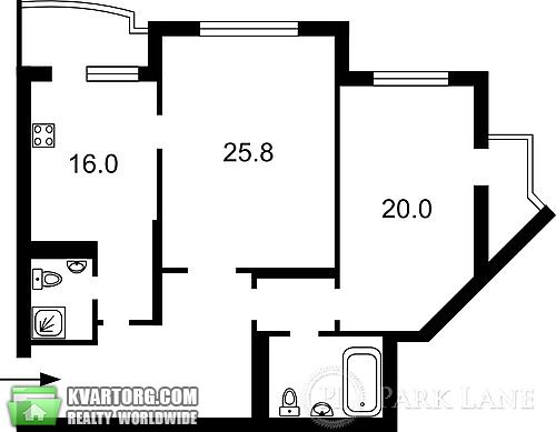 Sell 2-room apartment. Киев,  Княжий Затон — photo 3
