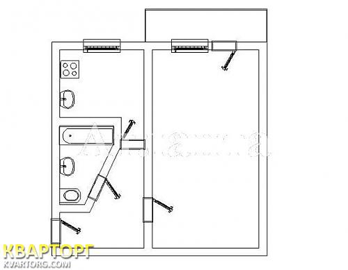Sell 1-room apartment. Одесса, Центральная — photo 1