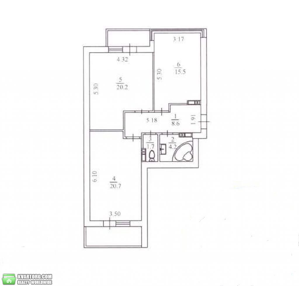 Sell 2-room apartment. Киев, Командарма Уборевича — photo 2