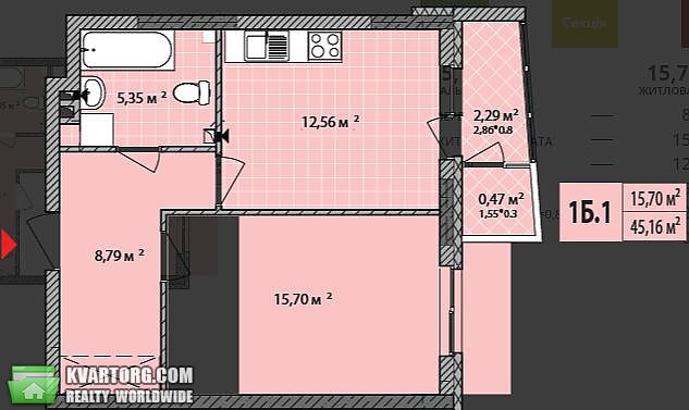 Sell 1-room apartment. Киев,  Гречко — photo 4