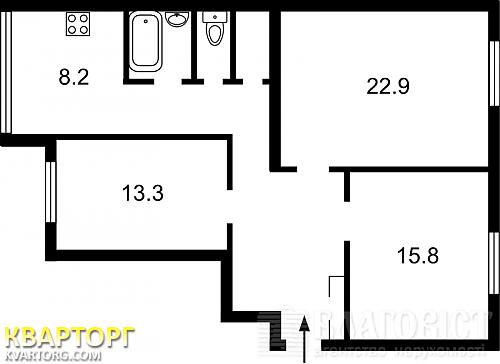 Sell 3-room apartment. Киев,  Предславинская — photo 2