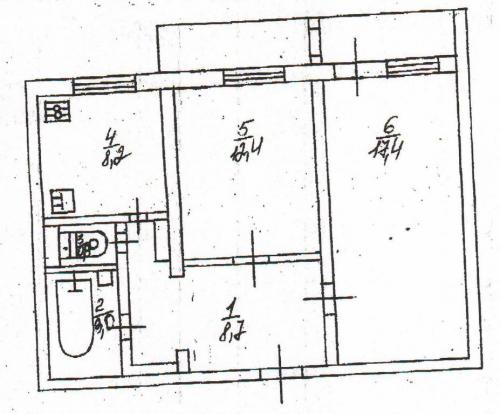 продам 2-комнатную квартиру. Киев,  Здолбуновская 11а - фото 2