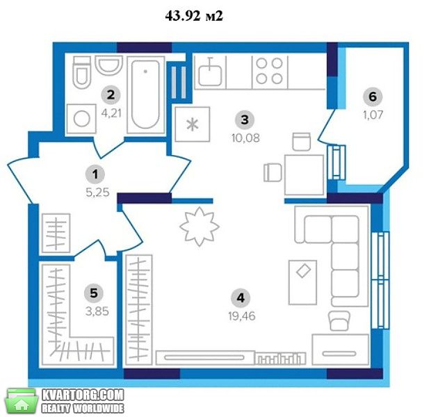 Sell 1-room apartment. Киев,  Победы пр — photo 3