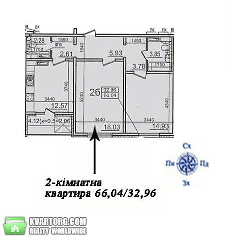 Sell 2-room apartment. Киев,  Комарова — photo 5