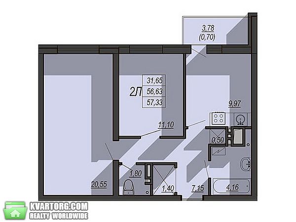 Sell 2-room apartment. Одесса, Среднефонтанская — photo 8