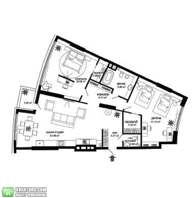 Sell 2-room apartment. Киев,  Бусиловская — photo 1