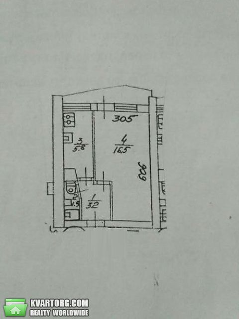 Sell 1-room apartment. Киев,  Тычины пр — photo 2
