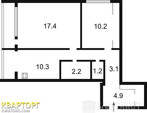 Sell 2-room apartment. Киев,  Подвойского — photo 2