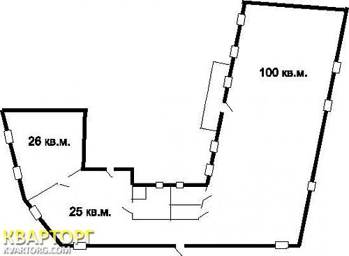 Rent out office. Киев,  Владимирская — photo 2