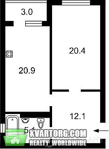 Sell 1-room apartment. Киев,  Мельникова — photo 2