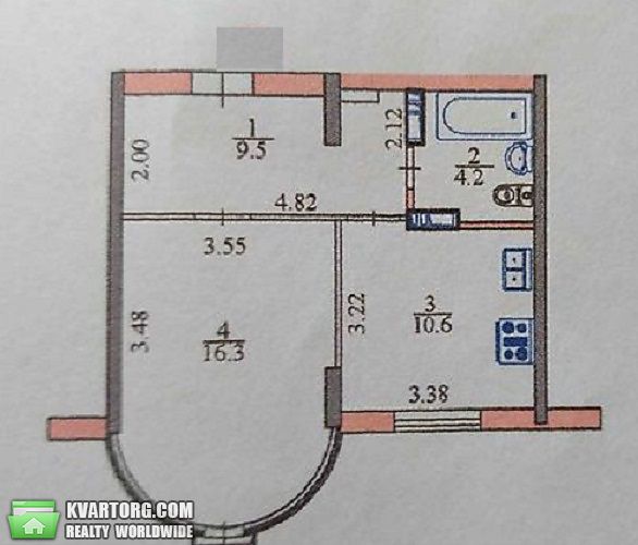 Sell 2-room apartment. Киев,  Черновола — photo 8
