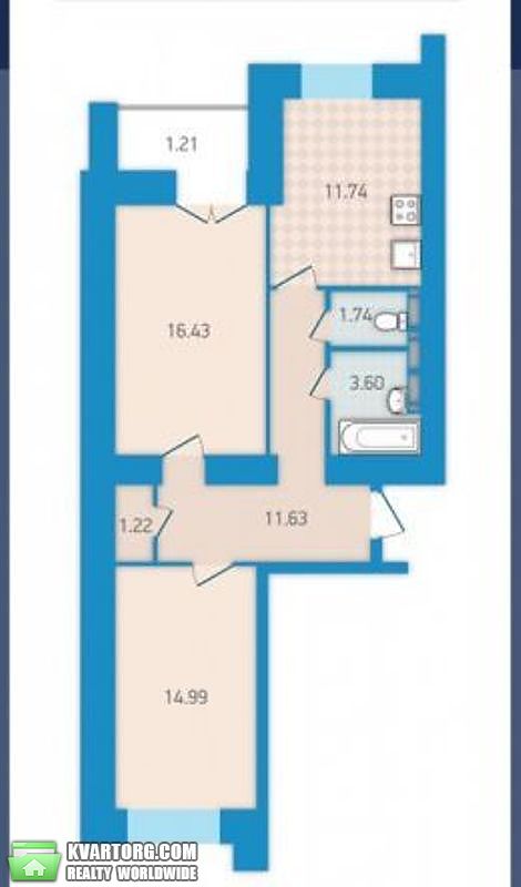Sell 2-room apartment. Киев, Вернадского — photo 7