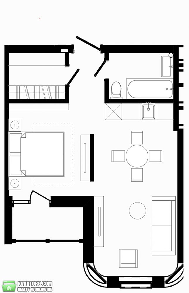Sell 1-room apartment. Киев, Кирилловская — photo 5