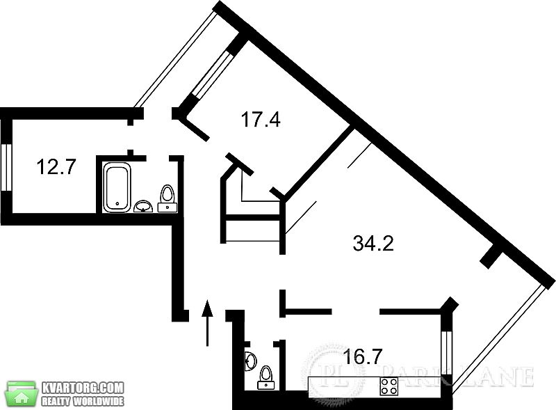 Sell 3-room apartment. Киев,  Невская — photo 2