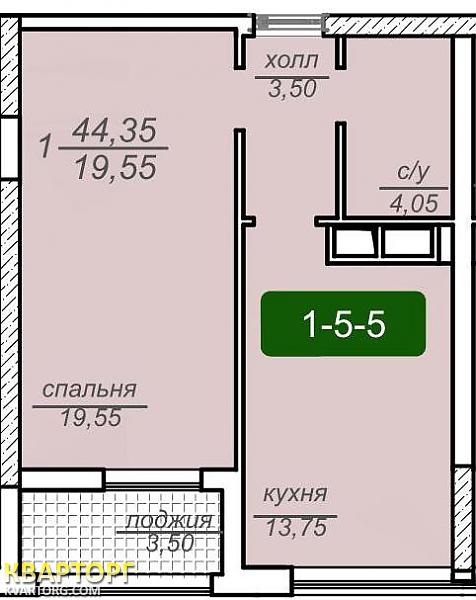 Sell 1-room apartment. Одесса, Французский бульвар — photo 1