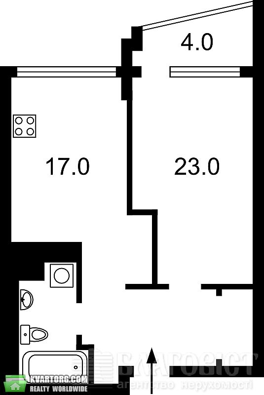 Sell 1-room apartment. Киев,  Шамрыло — photo 9
