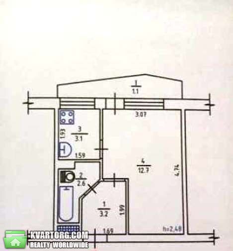 Sell 1-room apartment. Киев,  Машиностроительный пер — photo 7