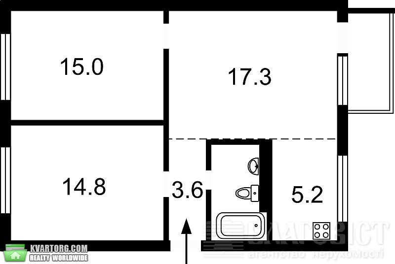 Sell 3-room apartment. Киев,  Героев Космоса — photo 3
