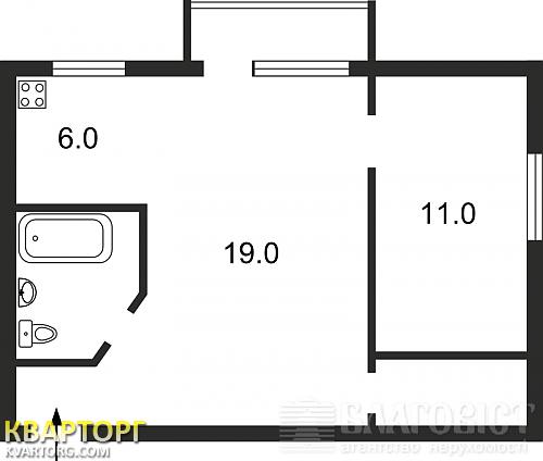 Sell 2-room apartment. Киев,  Бубнова — photo 2